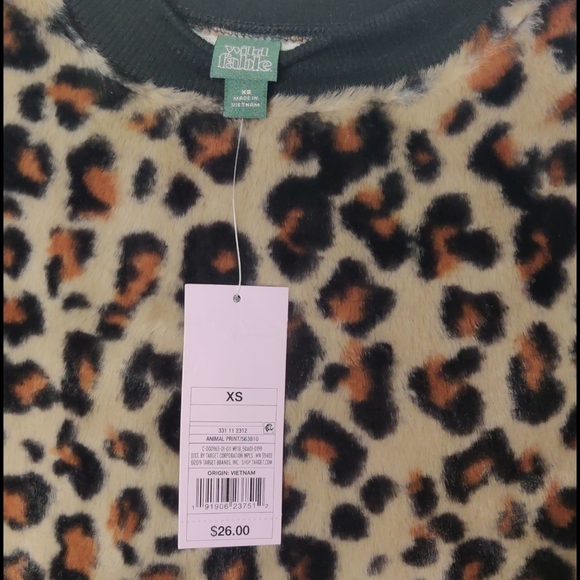 Wild Fable leopard print sweatshirt - Picture 5 of 7